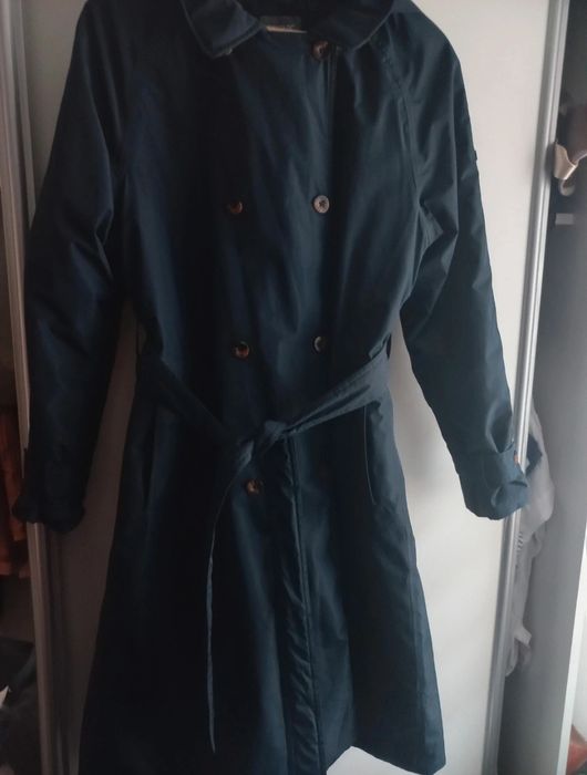 Ciepły płaszcz ocieplany