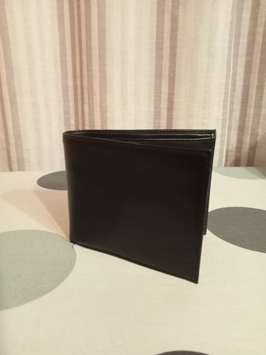 Elegancki portfel męski ze skóry ekologicznej