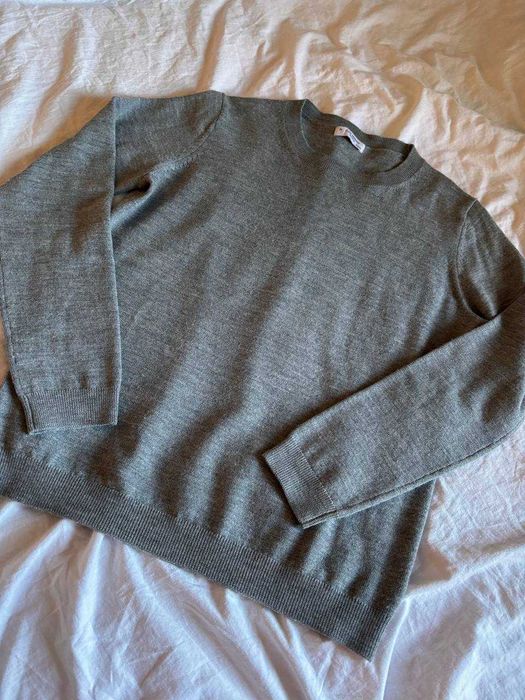 светр pure merino розмір м сірий жін