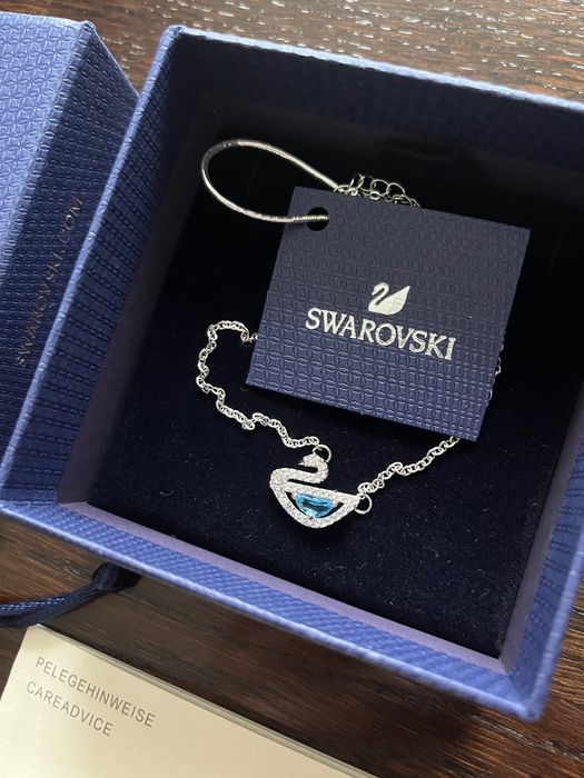 Naszyjnik Swarovski Swan Caly zestaw