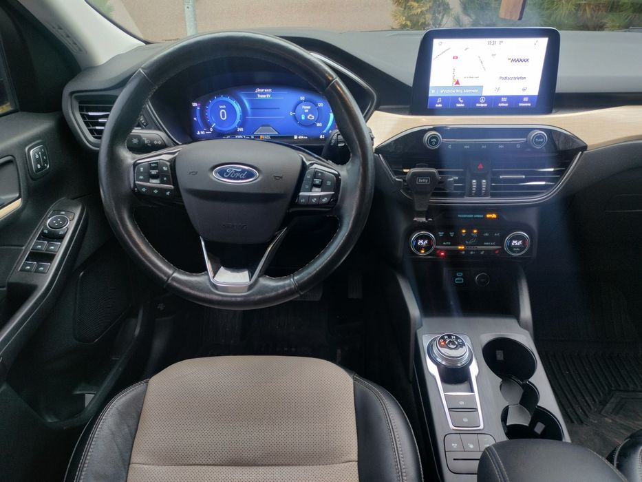 Escape/Kuga 2.5 FHEV benzyna + hybryda, 1 wlasciciel w Polsce,