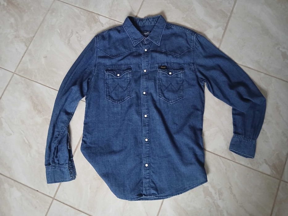 koszula jeansowa Wrangler xl pachy:2x54cm