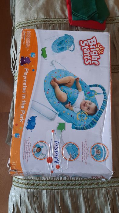 Espreguiçadeira para bebé Bright starts