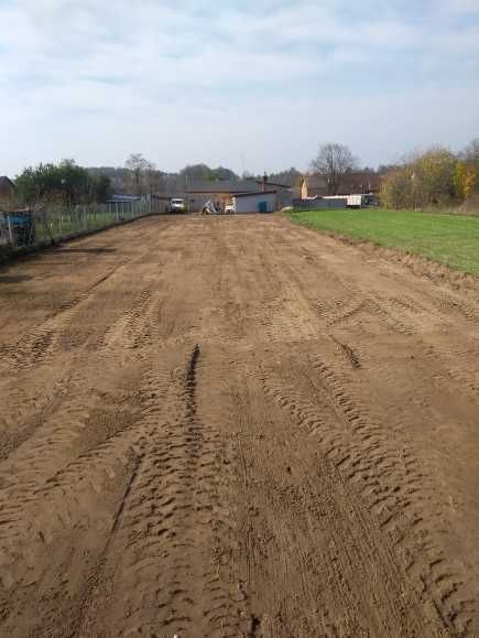 Usługi koparko ładowarka koparka wywrotka piach piasek rozbiórki Ujazd