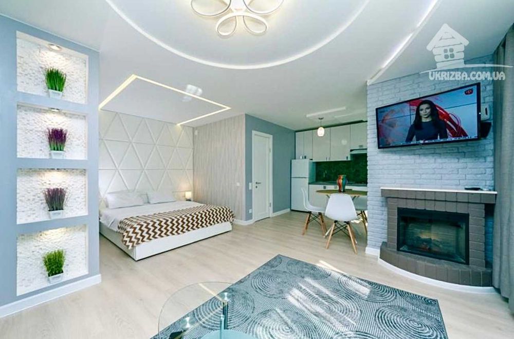 1к. вул. Мечникова, м. Кловська. Авторський ремонт. Камін,  джакузі.