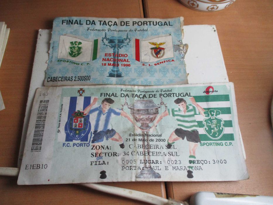Bilhetes de Futebol