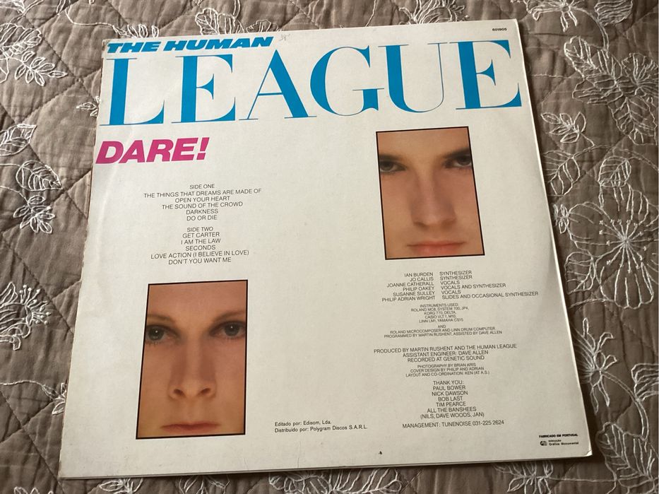 LP The Human League Dare! 1981