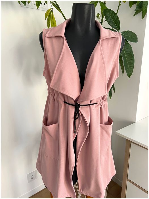 Casaco Colete - Rosa