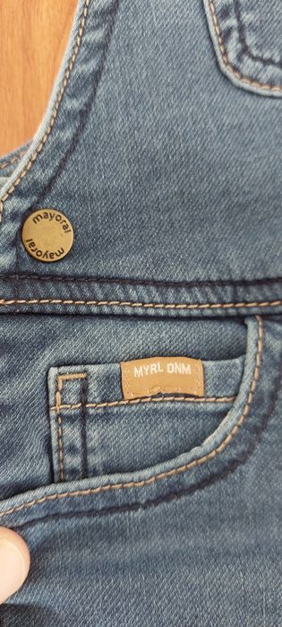 Jardineiras ganga - 24 a 36meses (92cms)