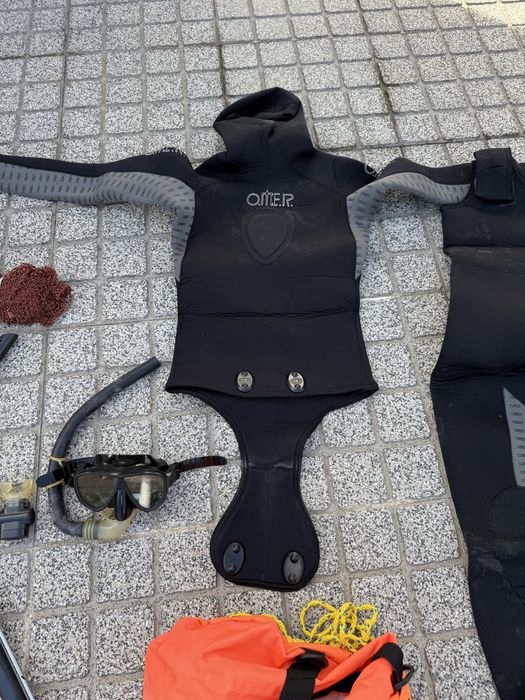 Fato mergulho tamanho 2 neoprene OMER