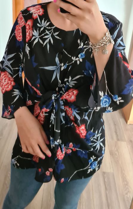 Piękna nowa bluzka bluzeczka kryjąca brzuszek duży rozmiar plus size