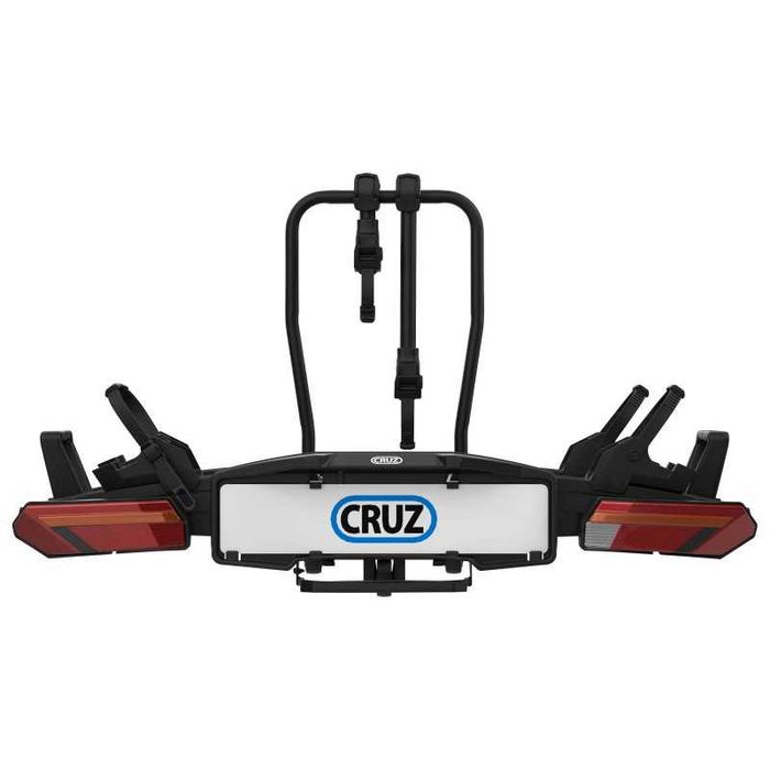 Platforma Rowerowa Bagażnik Rowerowy na hak CRUZ Axler LED na 2 rowery eBike