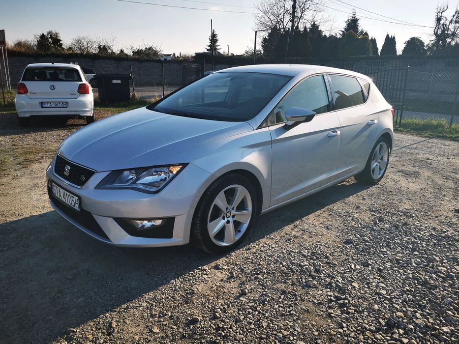 Seat Leon 1.4 TSi ACT # nawigacja # pół skóra # bezwypadkowy # serwisowany