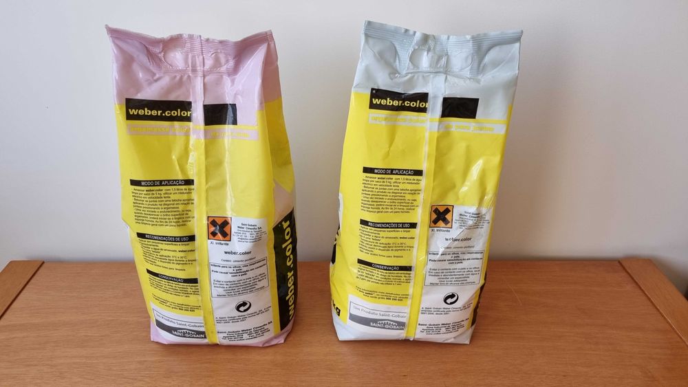 Argamassa colorida para juntas WEBER64575354633218121