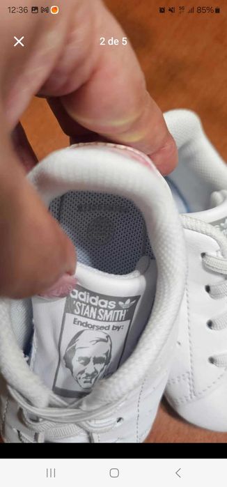 Sapatilhas bebé stan smith