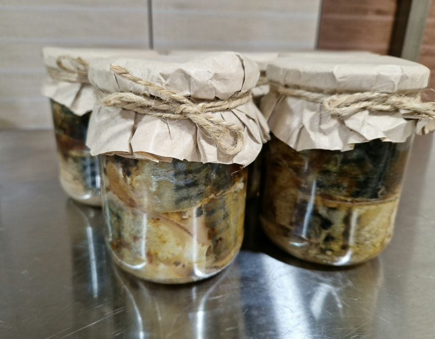 Скумбрія в олії (домашня) банка 460грам