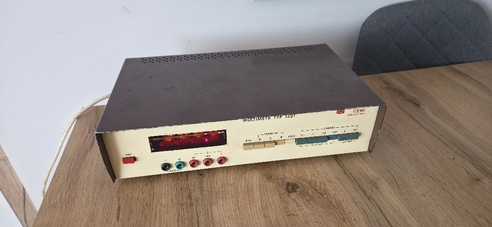 Multimetr Cyfrowy UNITRA UNIMA model 1331 lampy nixie