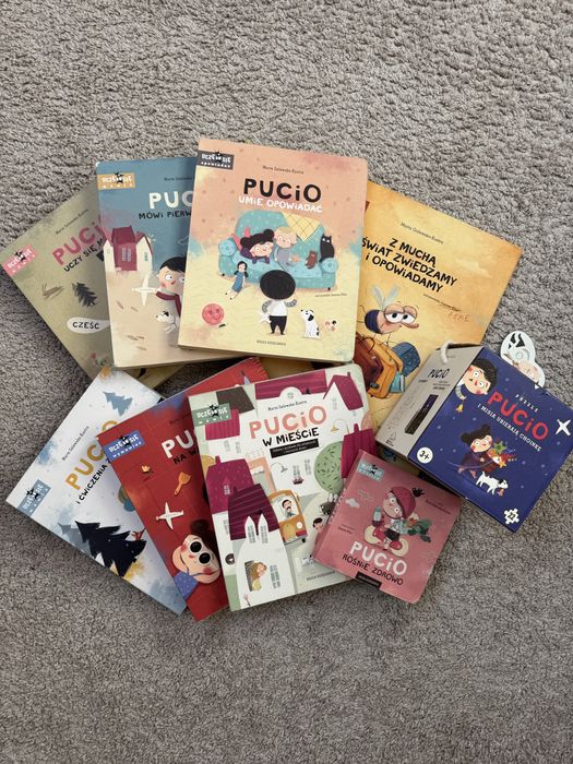 Pucio zestaw książek + puzzle