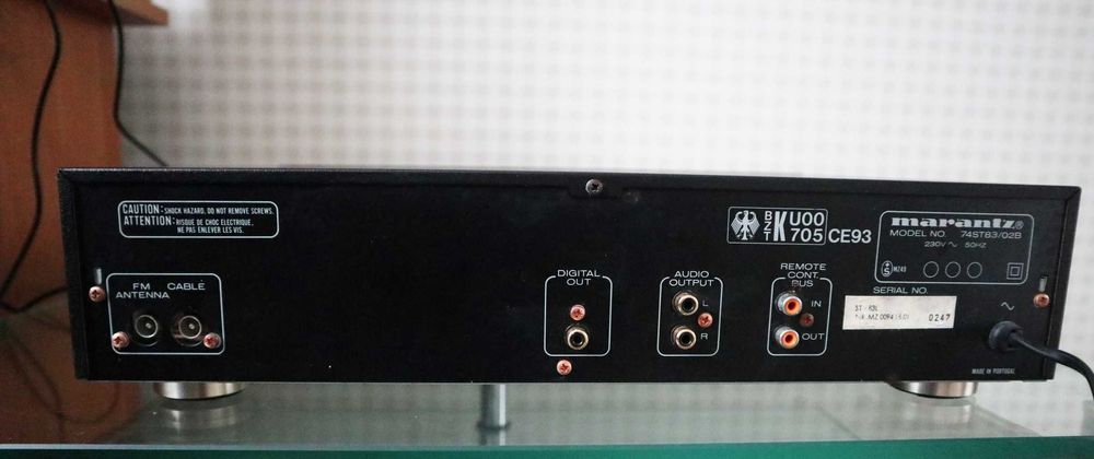 Фм тюнер TEAC T-9 Япония  Marantz ST-83 RDS 1994 Португалия