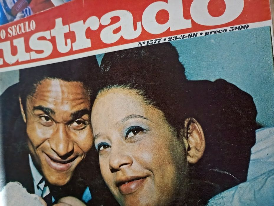 SL Benfica Eusébio, Bonito Golo - O Século Ilustrado Março 1968