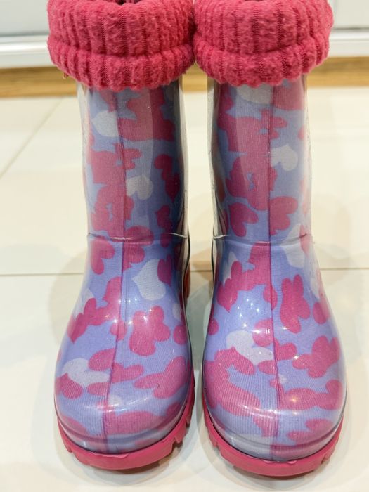 Denmar 24/25 ocieplane kalosze twister lux jak nowe