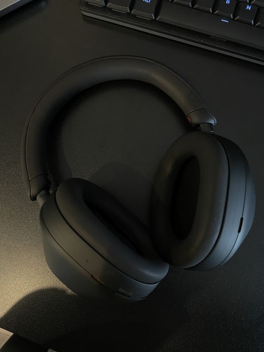 Słuchawki Sony WH-1000XM5 czarny, słuchawki wokółuszne