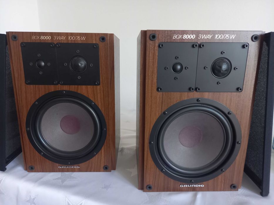 Kolumny GRUNDIG BOX 8000 - monitory o rewelacyjnym brzmieniu