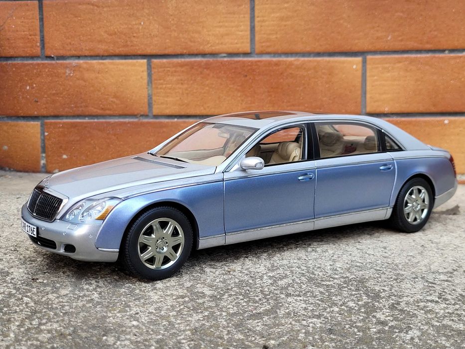 Kolekcja modeli Mercedes S Maybach 62 AUTOart 1:18 ideał Millenium