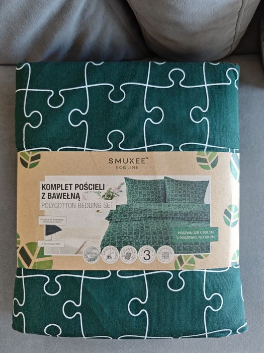 Pościel smukee zielona