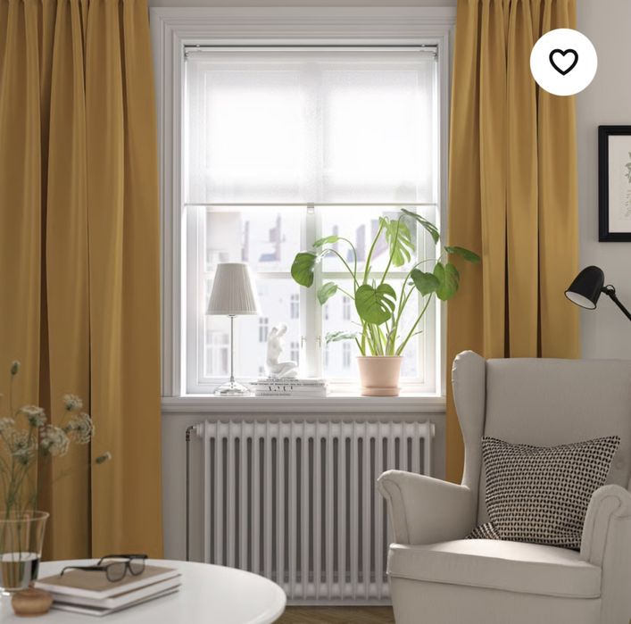 Estore de correr, branco translúcido, 100x195 cm IKEA: SKOGSKLÖVER