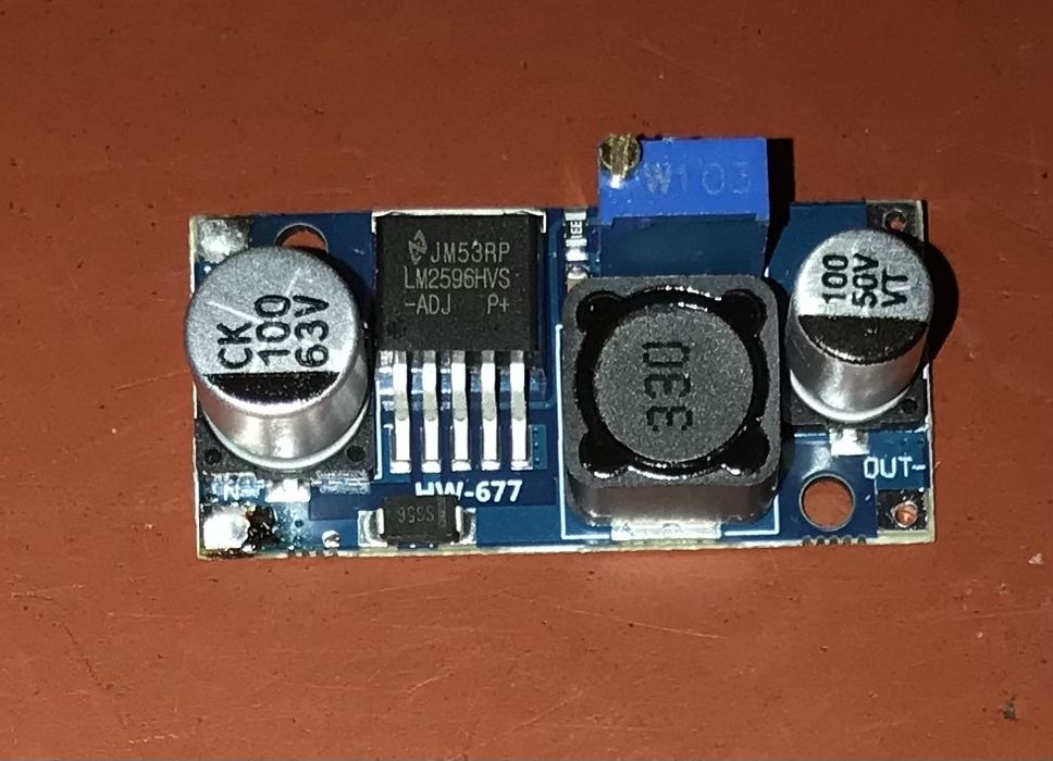 Понижуючий 3А DC-DC модуль на LM2596