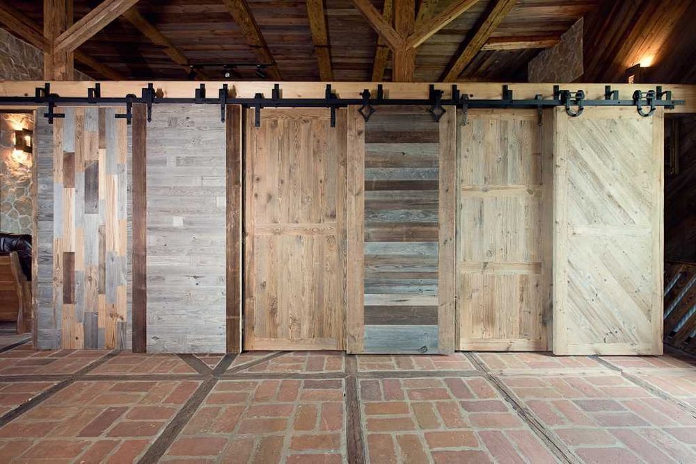 Drzwi Przesuwne Loftowe Drewniane | Ze Starego Drewna Loft Barn Doors
