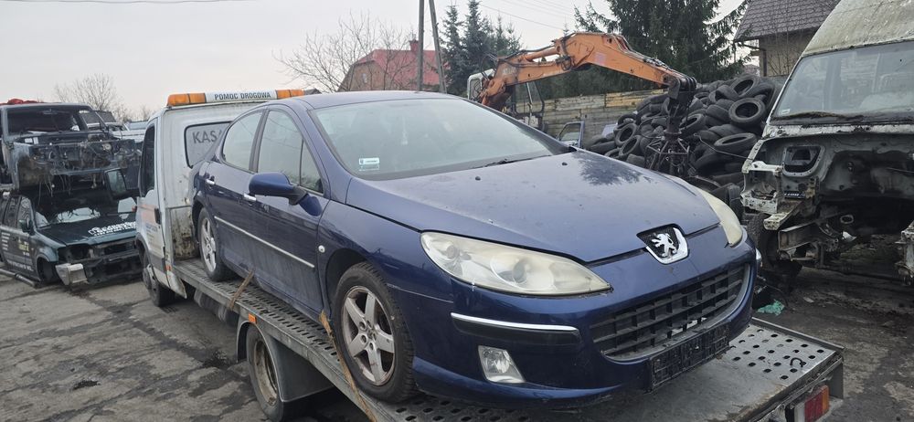 Drzwi maska klapa fotele skóra zderzak  EGED Peugeot 407 1,6 części
