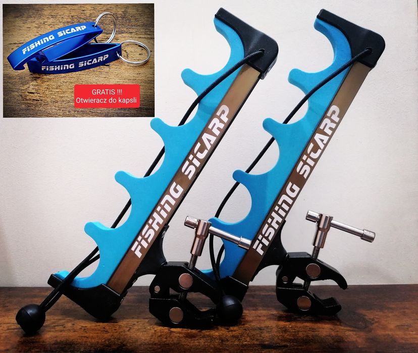 Uchwyty na wędki do relingów czy burty łodzi