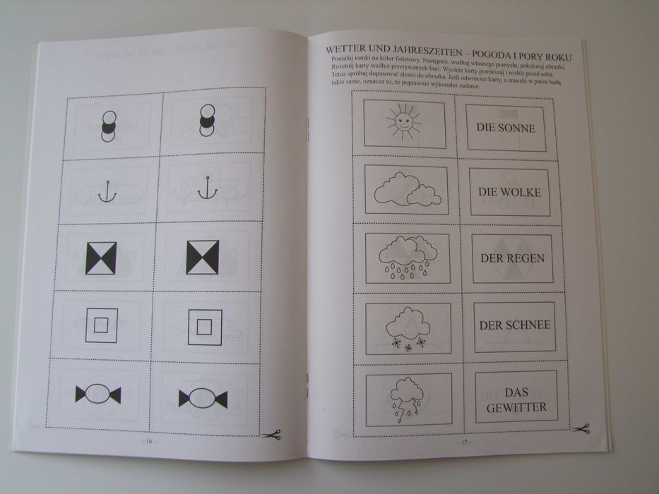 Niemiecki dla dzieci 3-7 lat. Zeszyt 2