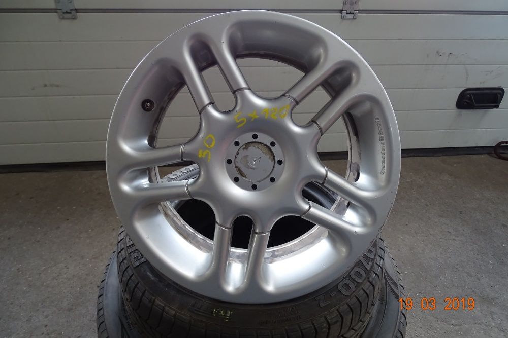 Alufelgi 15 5x120 7JX15 H2