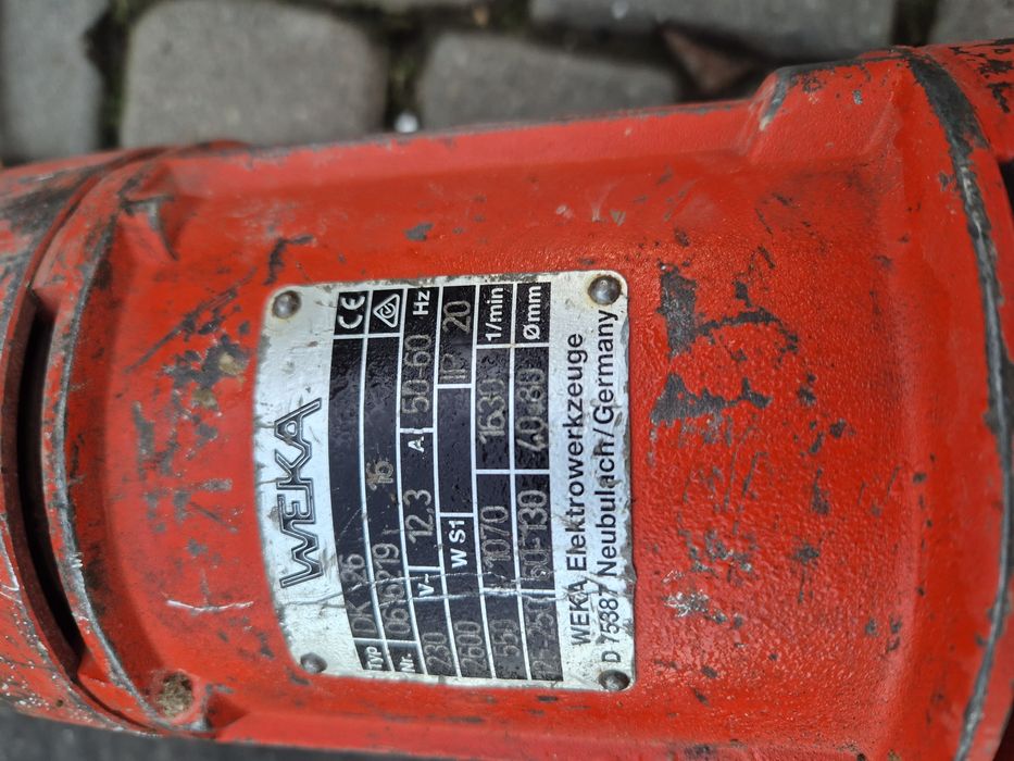 Установка, дрель алмазного буріння Weka dk26 не hilti, cedima, cardi