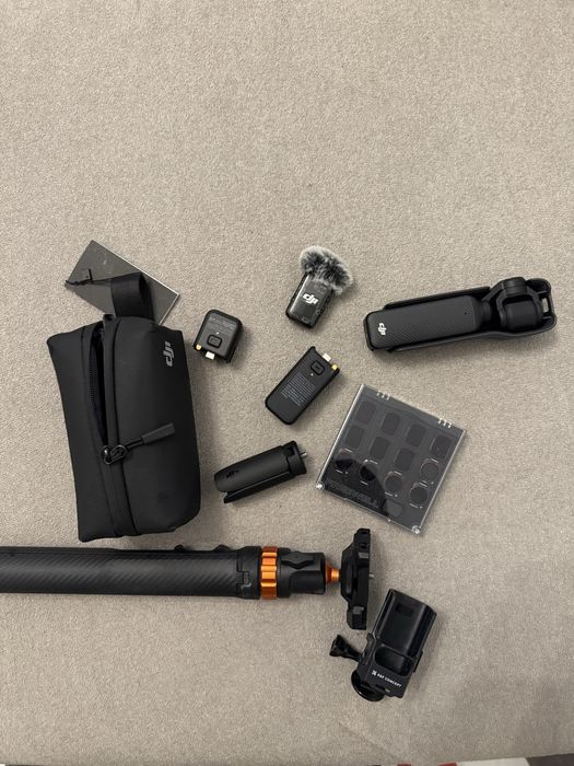 Dji osmo pocket 3 creator combo plus zestaw filttrow nd Freewell
