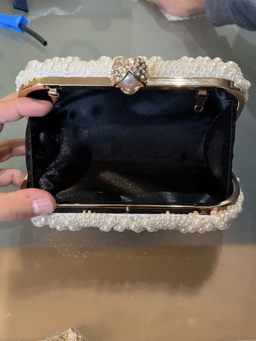 Bolsa Mulher perolas