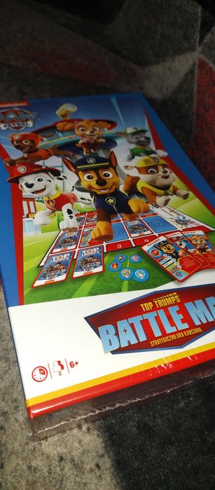 Gra strategiczna karciana Psi Patrol