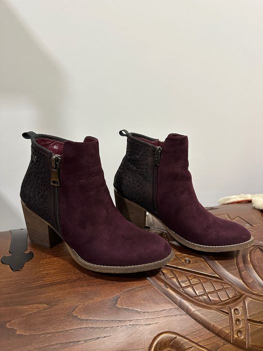 Botas Bordeaux Nº 40