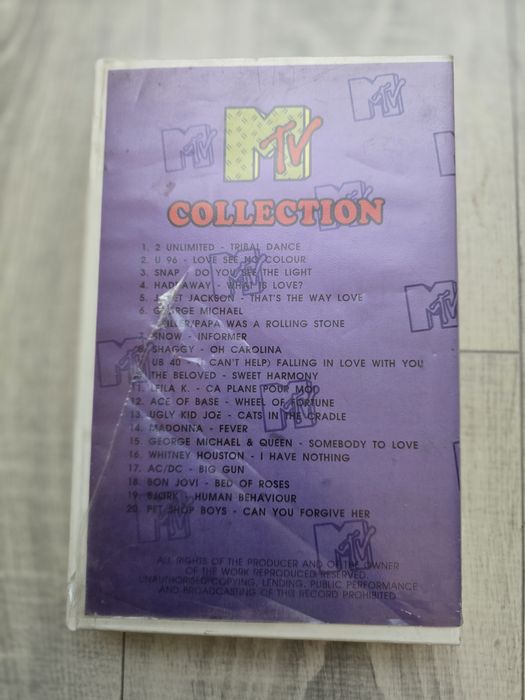 Kaseta VHS, MTV COLLECTION VOL.11, uzywana