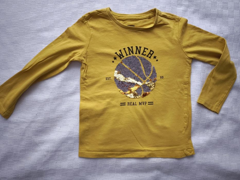 6x koszulka z długim rękawem longsleve rozmiar 104/110