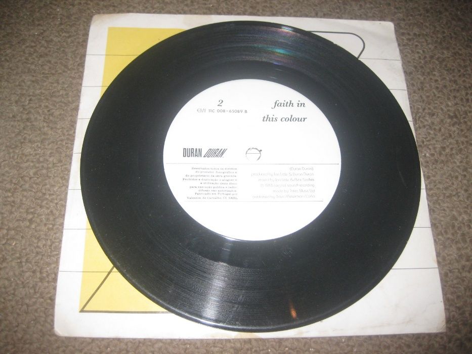 Vinil Single 45 rpm dos Duran Duran "Is There Something I Should Know?