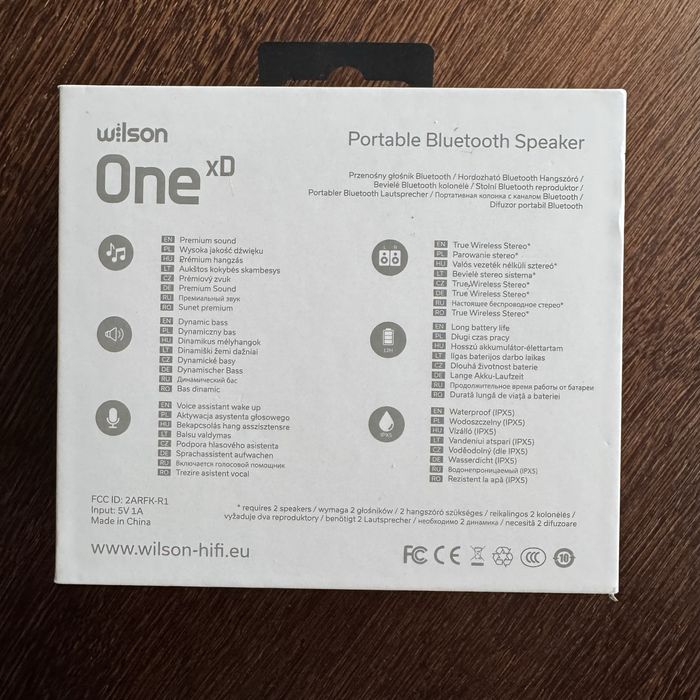 Wilson ONE xD - Głośnik Bluetooth