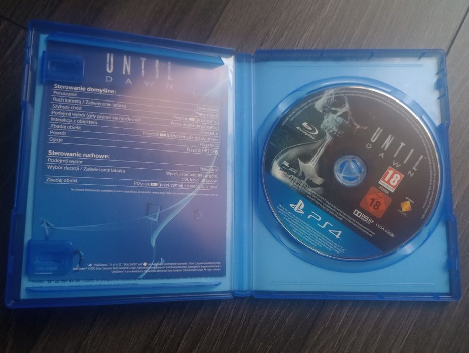 Until Dawn PS4 PL