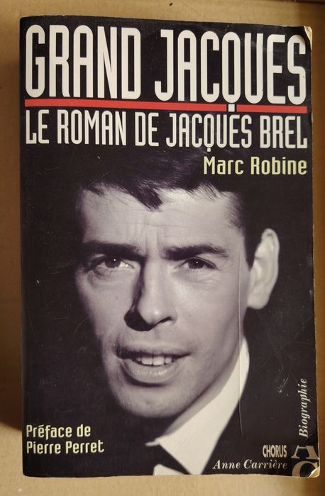 "Grand Jacques Roman De J Brel" - Marc Robine - Portes Incluídos