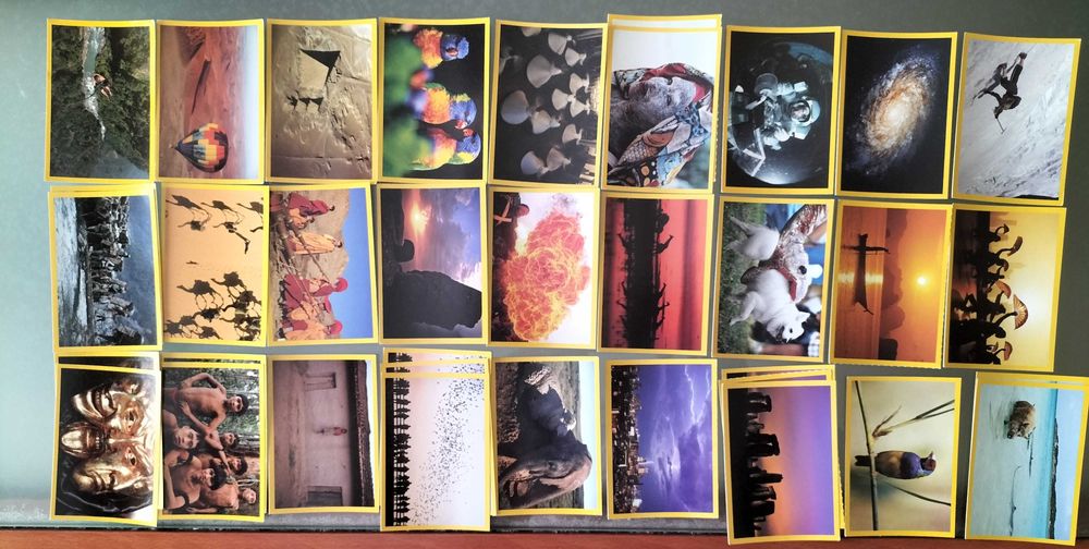 Lote de cromos "National Geographic Kids" (lista na última foto)
