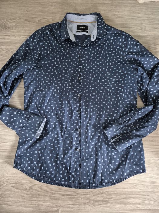 Koszula męska w kwiaty L