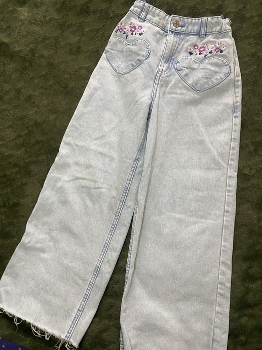 Джинси палацо на дівчинку